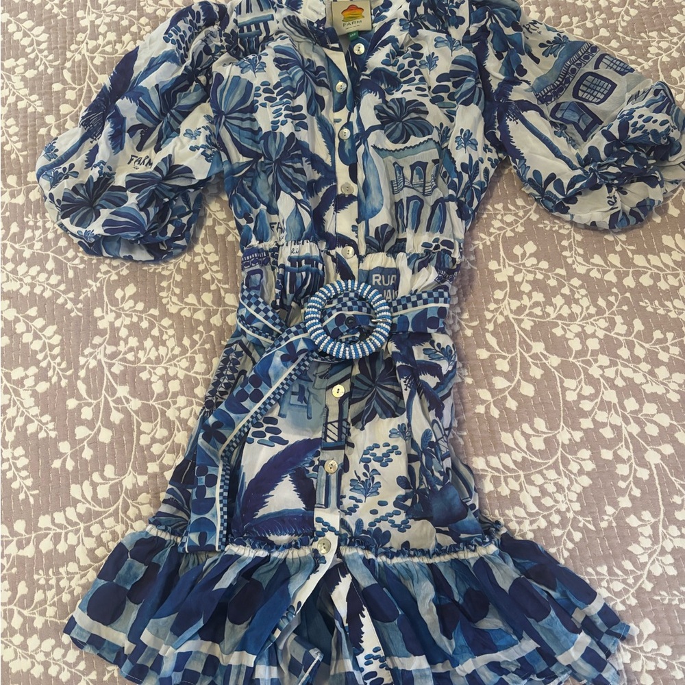 Farm Rio tropical dress
